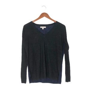 BANANA REPUBLIC Linen and Viscose Two Tone Pullover lightweight Sweater size XS
